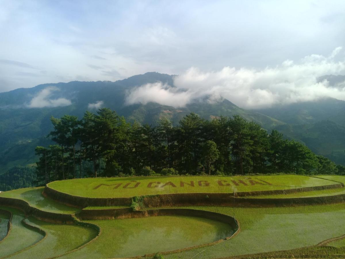 Mu Cang Chai Big View Homestay, Tour & Vegetarian Kültér fotó
