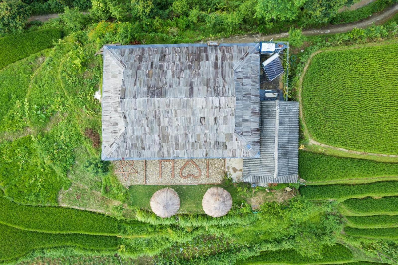 Mu Cang Chai Big View Homestay, Tour & Vegetarian Kültér fotó